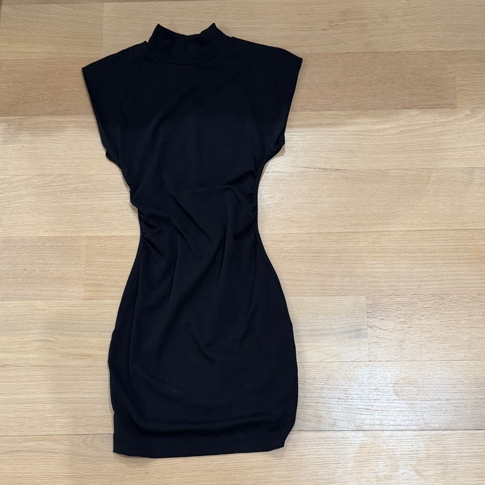Zara Chic Black Mini Dress
